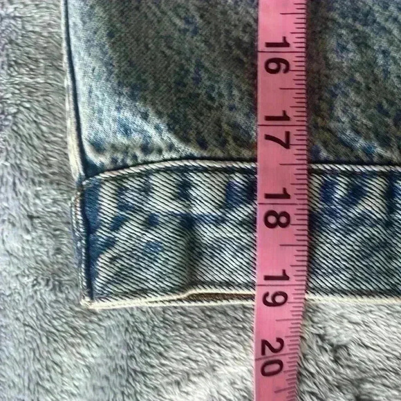 KUT from the Kloth Dolly Rhinestone Crop Denim Jacket in Fanciful Sz Medium NWT - Picture 7 of 11